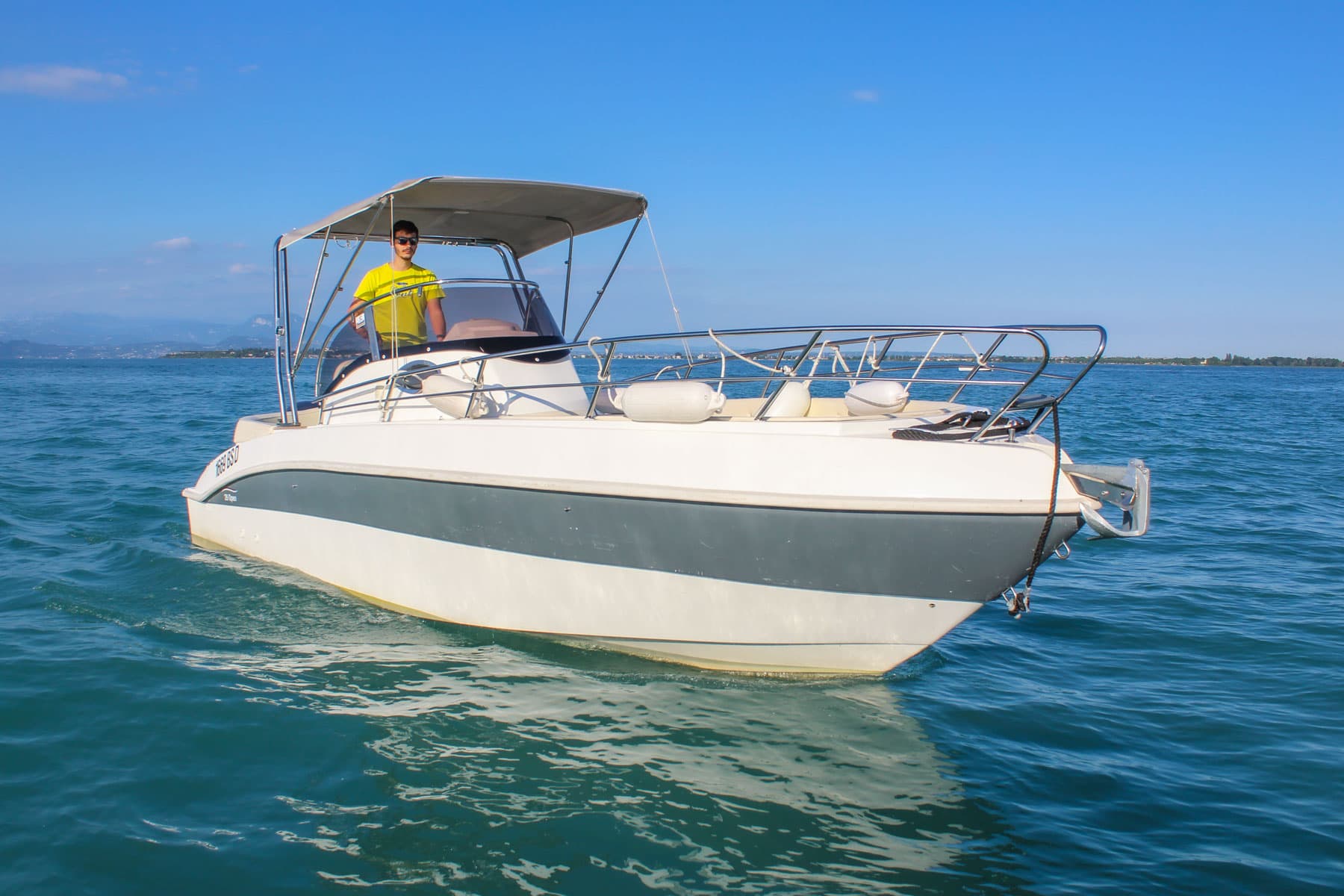 Boat with a license
